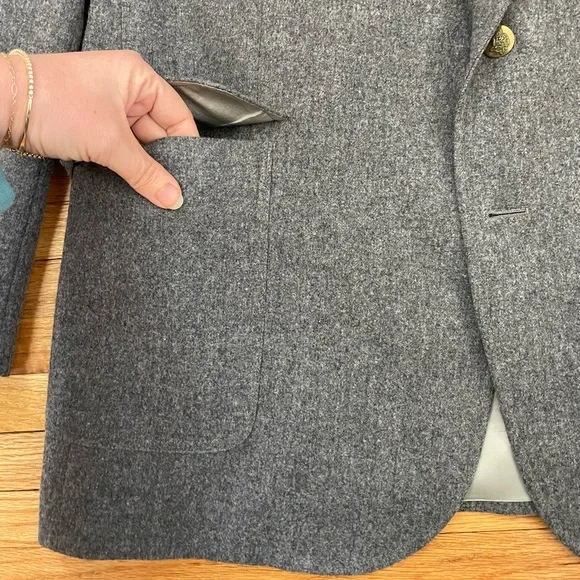PENDLETON Gray Wool Blazer